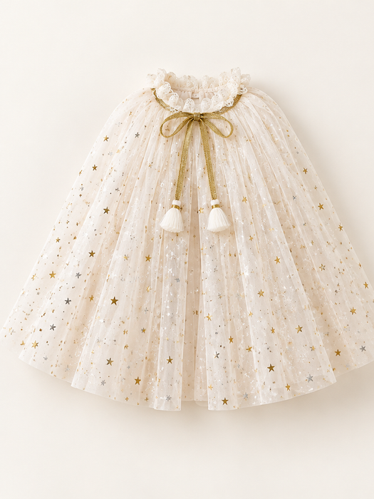 Gold stars Cloak (free size)